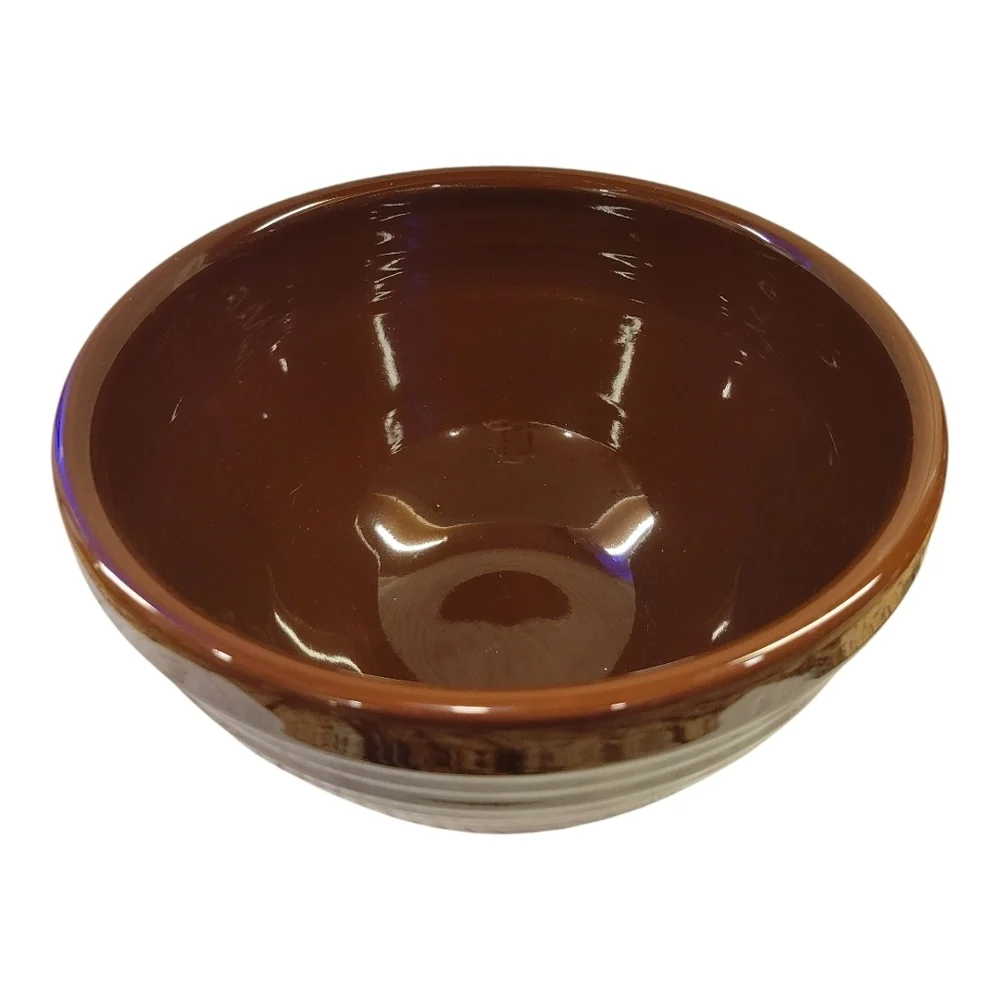 Fiesta Small Baking Bowl in Chocolate – Post 86 – Retired Color – USA – Rare